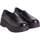 Chaussures Femme Mocassins Calvin Klein Jeans pitched loafer Noir