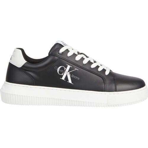Chaussures Homme Baskets basses Calvin Klein JEANS Ruched chunky cupsole mono sport shoe Noir