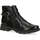 Chaussures Femme Bottines Caprice black comb casual closed booties Noir