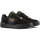 Chaussures Homme Baskets basses Emporio Armani EA7 triple black gold casual sneaker Noir