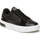 Chaussures Femme Baskets basses Emporio Rosa Armani EA7 black white casual sneaker Noir