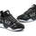 Chaussures Homme Baskets basses Emporio Armani EA7 black silver casual sneaker Noir