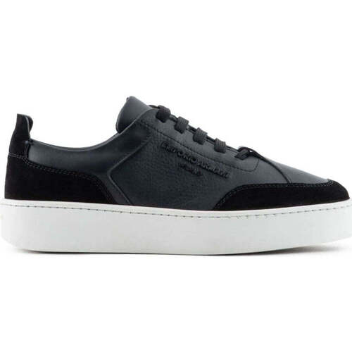 Chaussures Femme Baskets basses Emporio Armani nero casual closed sneaker Noir