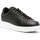 Chaussures Homme Baskets basses Emporio Armani black casual closed sneaker Noir