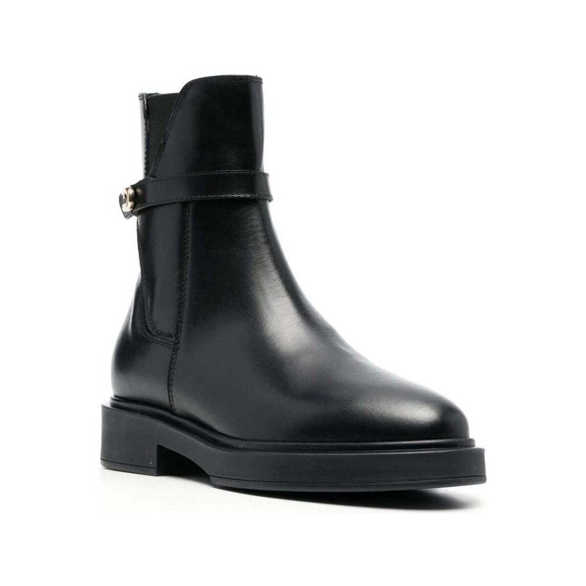 Chaussures Femme Bottines Furla legacy chelsea boot t.25 Noir