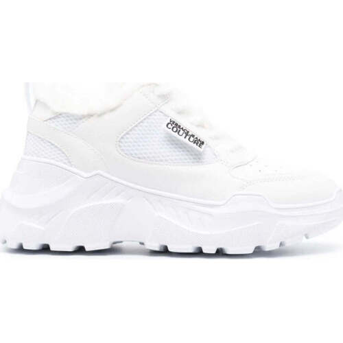 Chaussures Femme Baskets basses Versace JEANS Diesel Couture speedtrack sneakers white Blanc