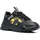 Chaussures Homme Baskets basses Versace Jeans Couture speedtrack sneakers black gold Multicolore