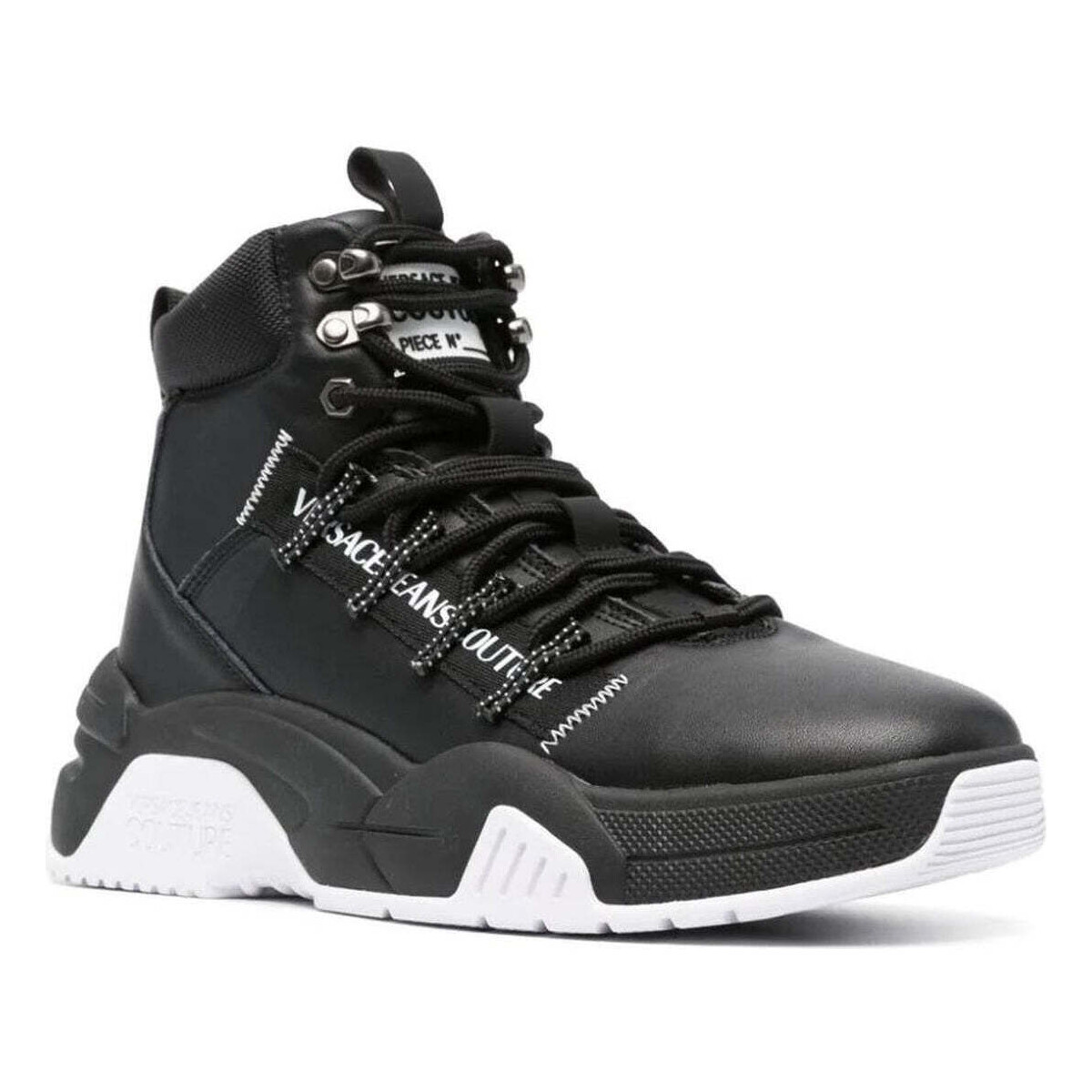 Chaussures Homme Baskets basses Versace Jeans Couture stargaze sneakers black Noir