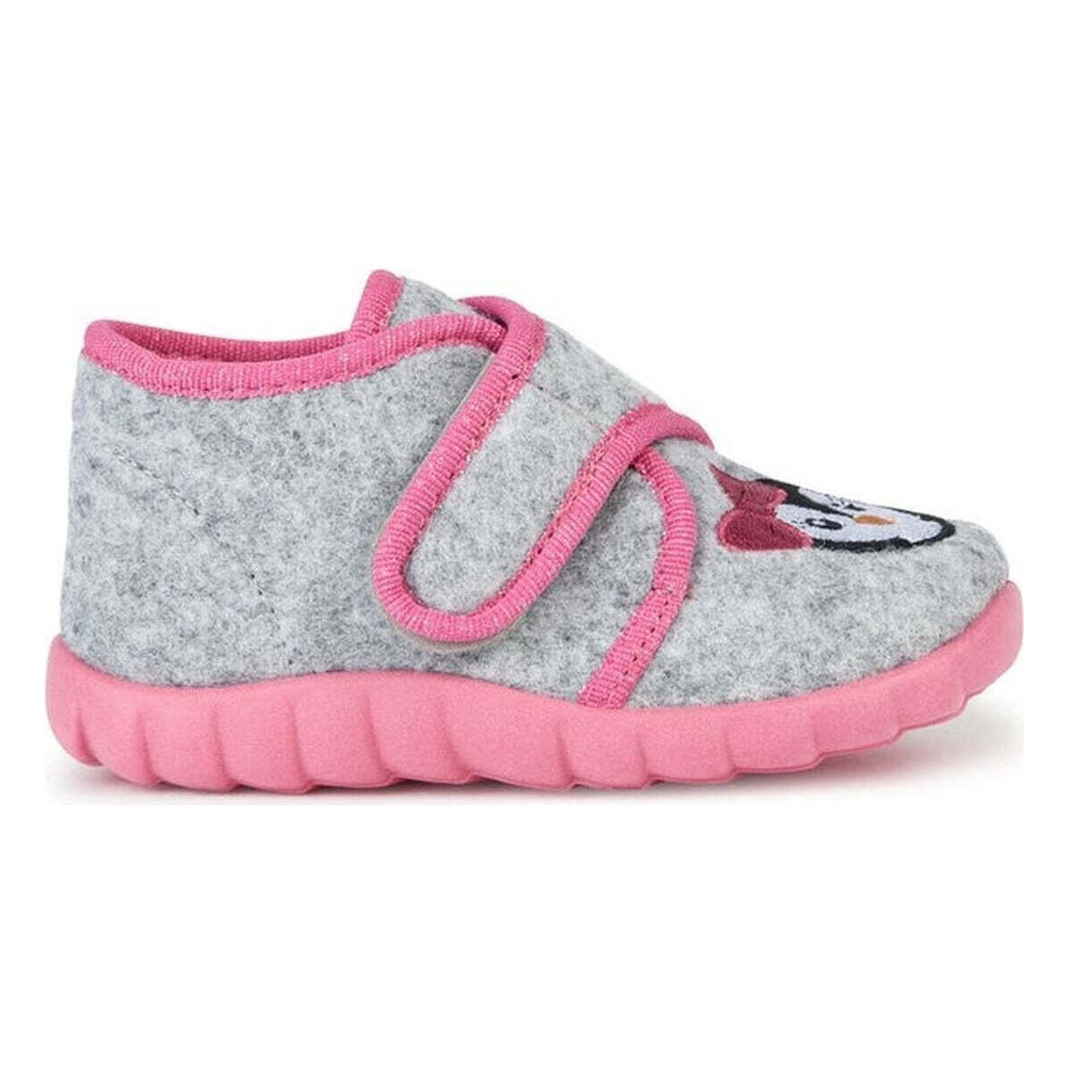 Chaussures Fille Chaussons Geox zyzie indoor slippers Gris