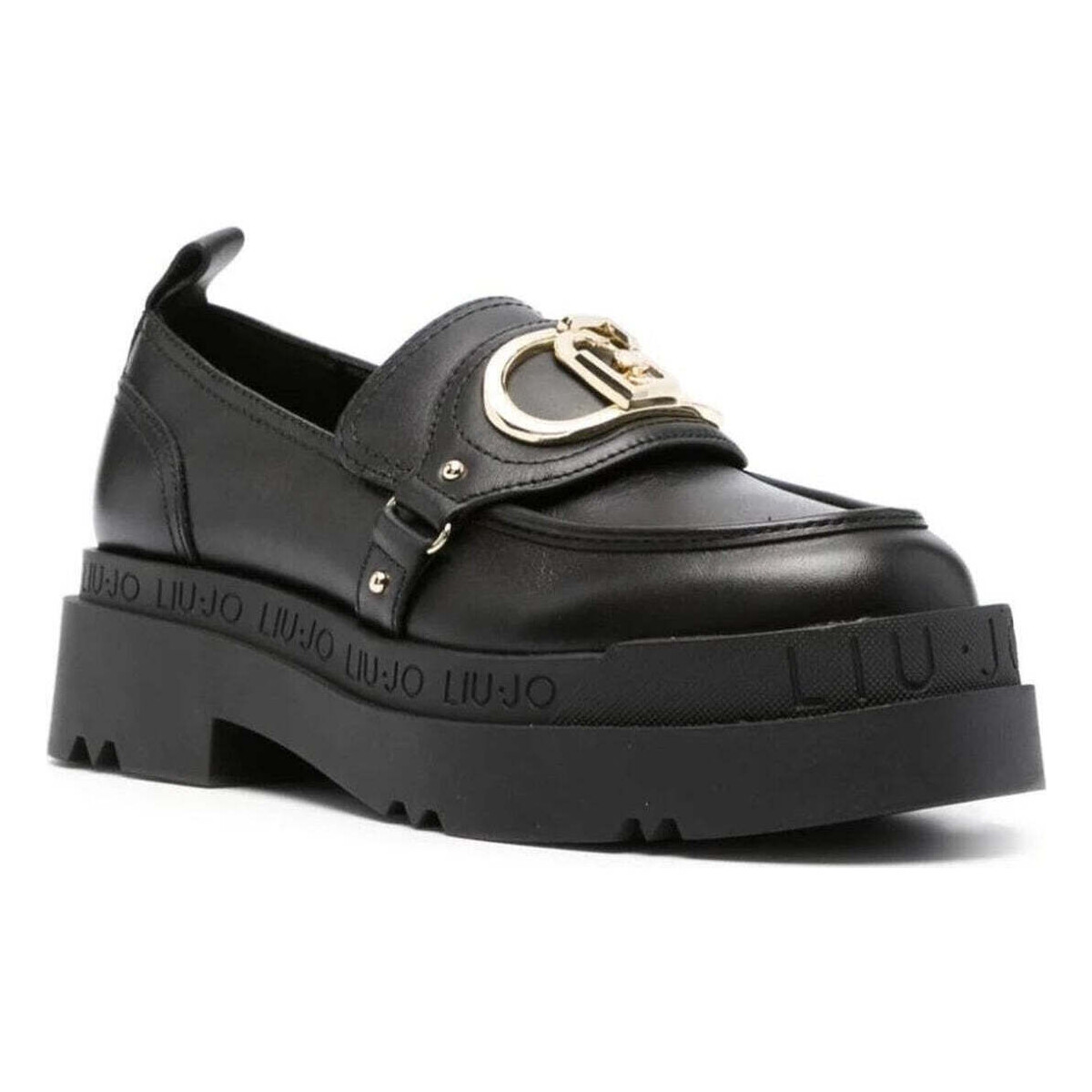 Chaussures Femme Mocassins Liu Jo love 41 loafer Noir