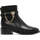 Chaussures Femme Bottines MICHAEL Michael Kors hamilton flat bootie Noir