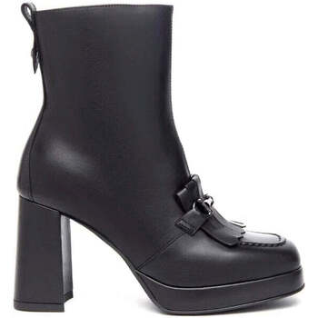 Chaussures Femme Bottines NeroGiardini guanto booties black Noir