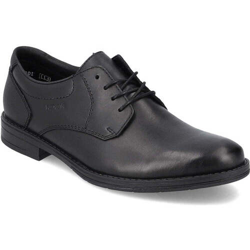 Chaussures Homme Baskets basses Rieker black casual closed formal Noir
