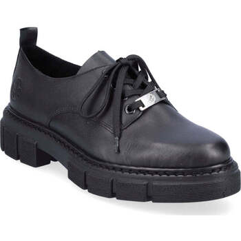 Chaussures Femme Mocassins Rieker black casual closed loafers Noir