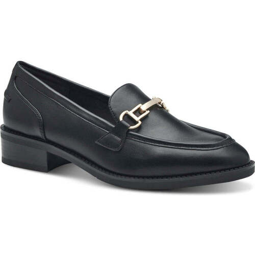 Chaussures Femme Mocassins Tamaris black elegant closed loafers Noir