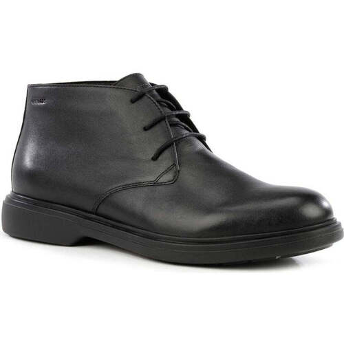 Chaussures Homme Boots Geox ottavio booties Noir