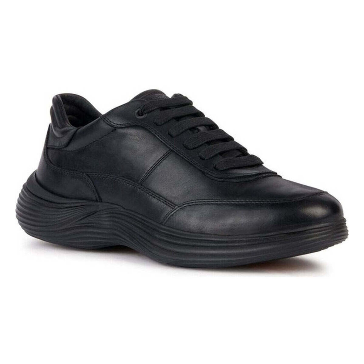 Chaussures Homme Baskets basses Geox fluctis sport shoe Noir