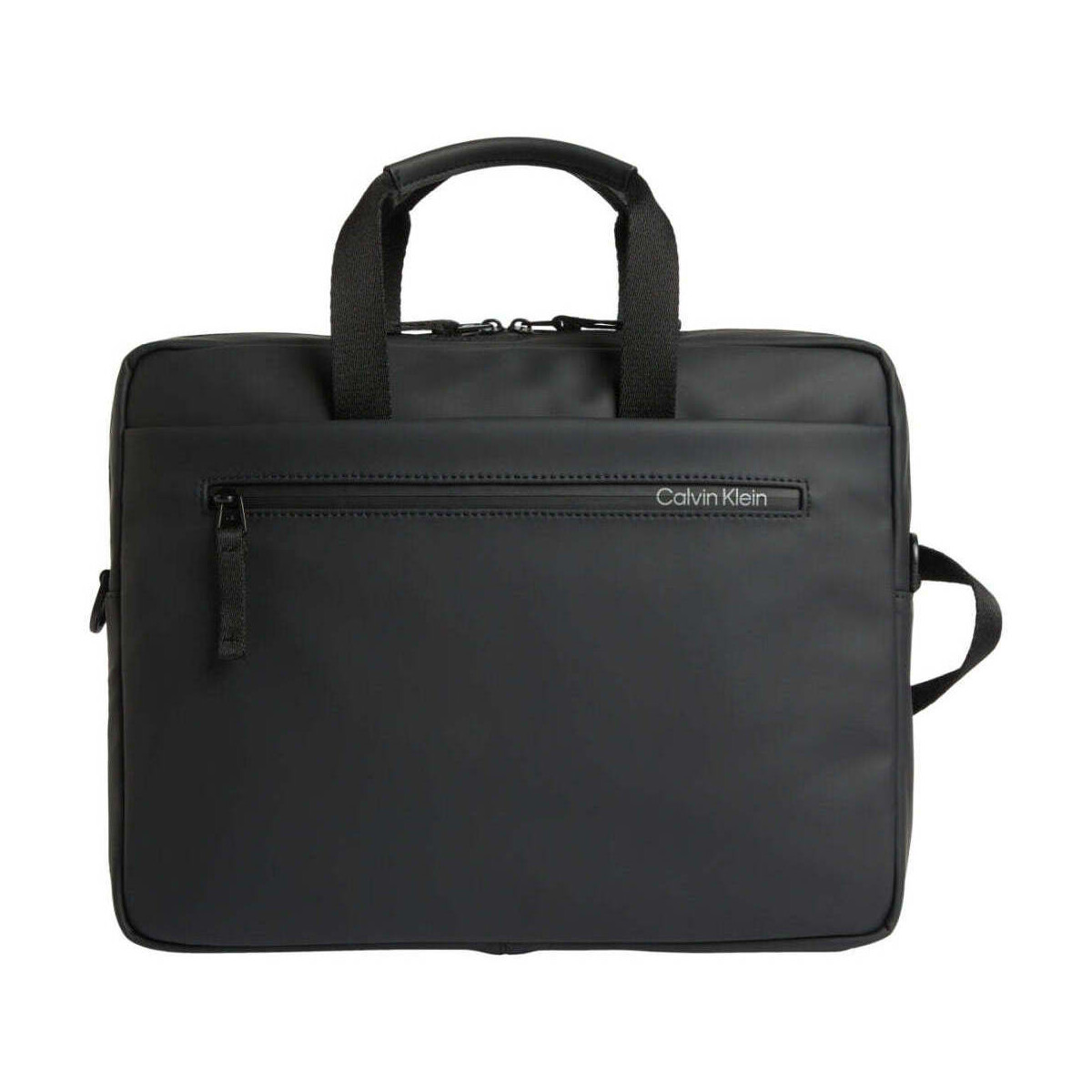 Sacs Homme Sacs ordinateur Calvin Klein Jeans rubberized slim laptop bag Noir