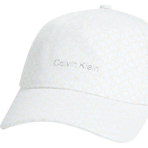 Accessoires nba Femme Casquettes Calvin Klein Jeans must monogram cap Blanc