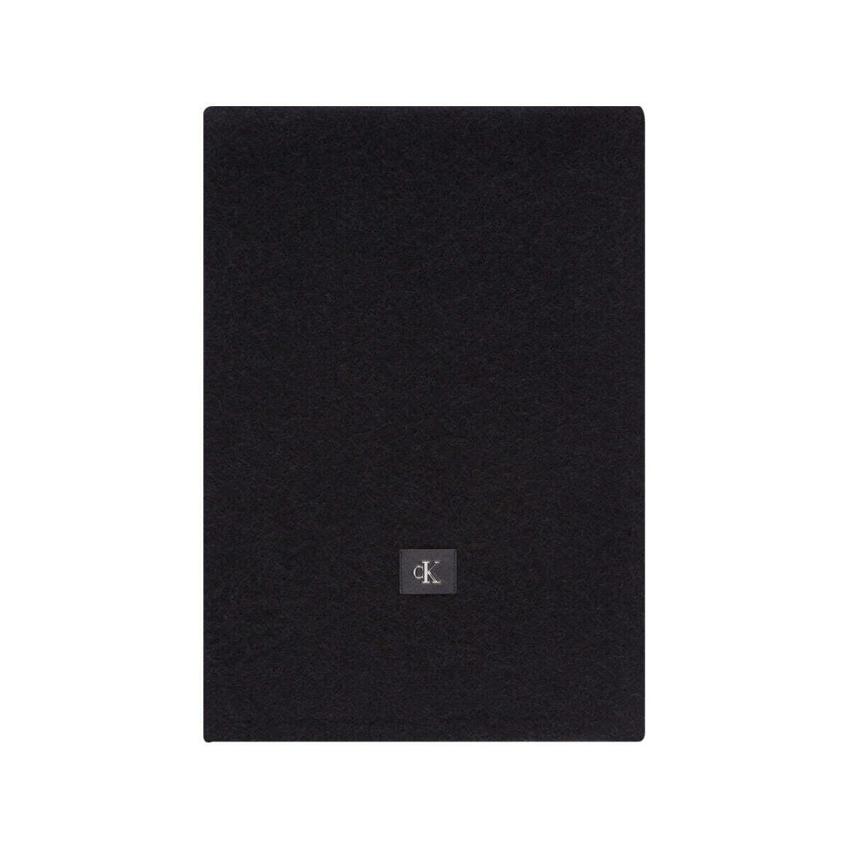 Accessoires textile Femme Echarpes / Etoles / Foulards Calvin Klein Jeans minimal monogram scarf Noir