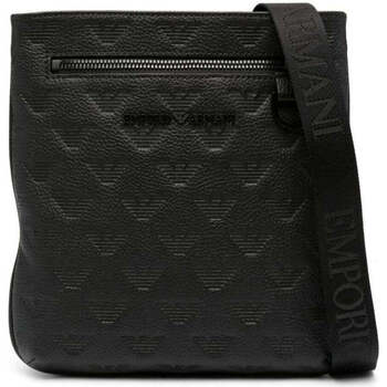 Sacs Homme Besaces Emporio Armani black casual messenger bag Noir