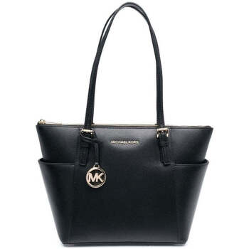 Sacs Femme Cabas / Sacs shopping MICHAEL Michael Kors lethaer top-zip tote bag Noir