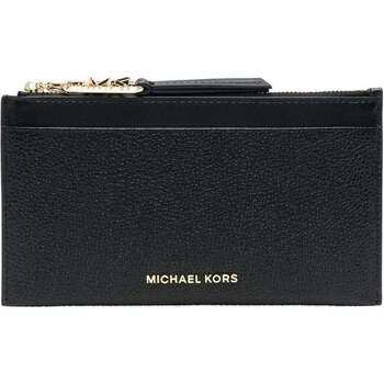 Sacs Femme Portefeuilles MICHAEL Michael Kors lg zip card case Noir
