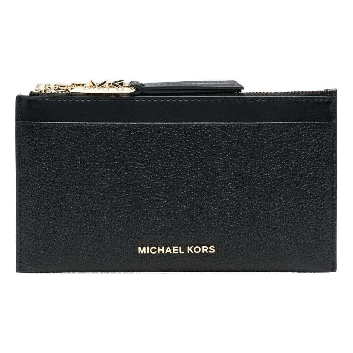 Sacs Femme Portefeuilles MICHAEL Michael Kors lg zip card case Noir