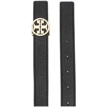 Tory Burch 1 inch miller reversible belt Noir