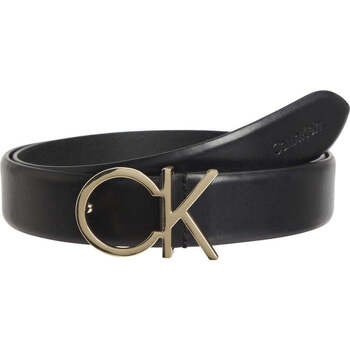 Accessoires textile Femme Ceintures Calvin Klein Jeans re-lo logo belt 30mm Noir