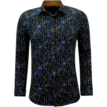 Vêtements Homme Chemises manches longues Gentile Bellini 147810981 Bleu