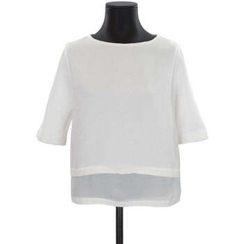Vêtements Femme Débardeurs / T-shirts sans manche Claudie Pierlot Blouse Blanc