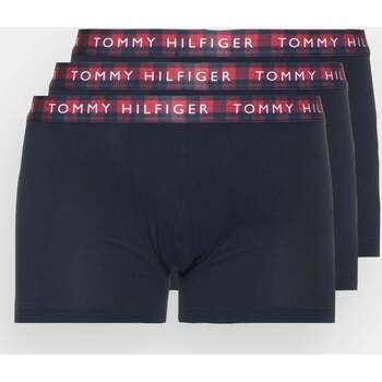 Sous-vêtements Retro Caleçons Tommy Hilfiger Lot de 3 boxers imprimés  rouge en coton stretch Rouge