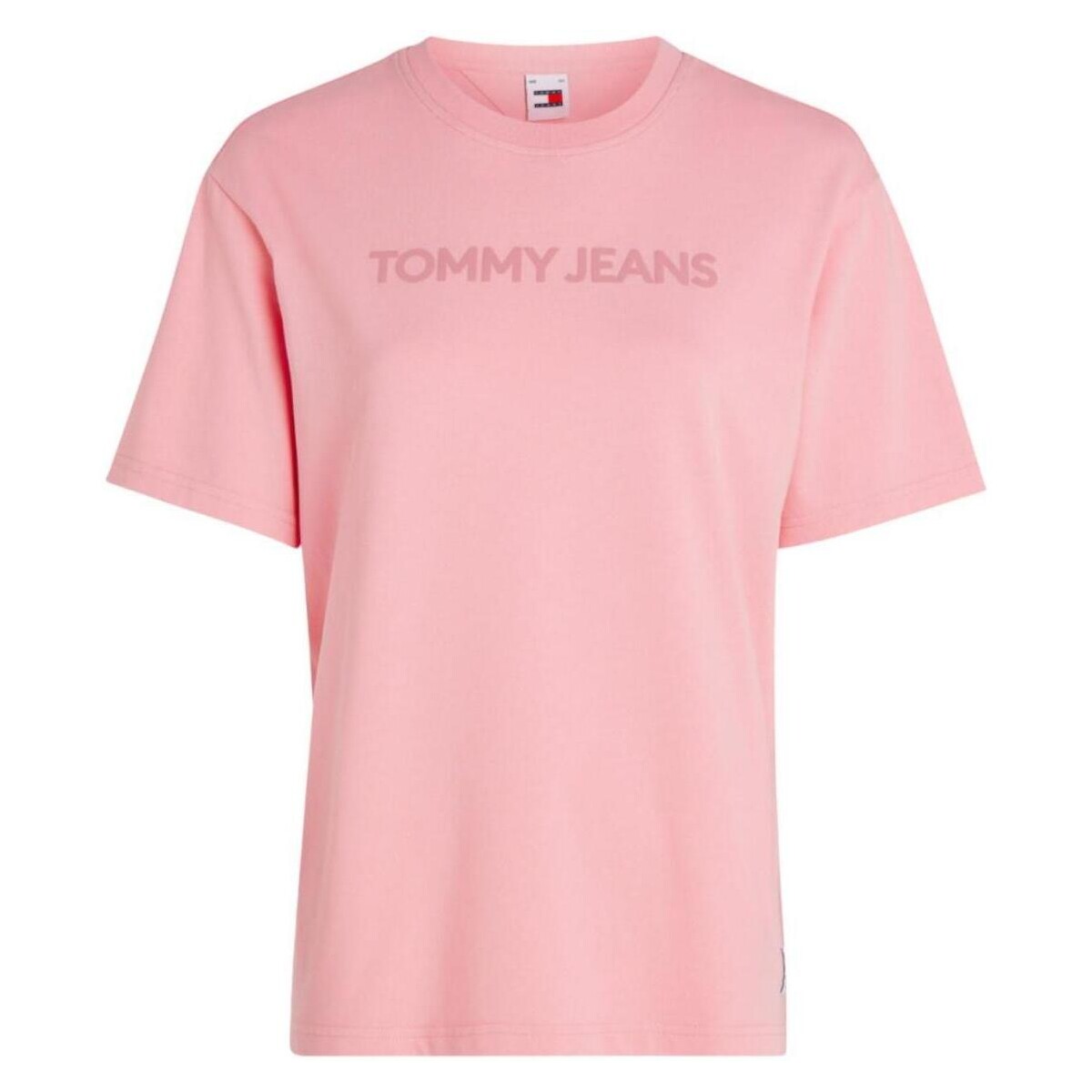 Vêtements Femme T-shirts manches courtes Tommy Hilfiger  Rose