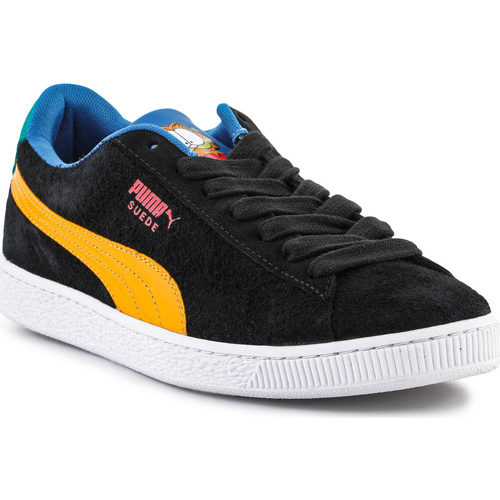 Chaussures Homme Baskets basses Puma Suede Garfield 384182 01 Multicolore