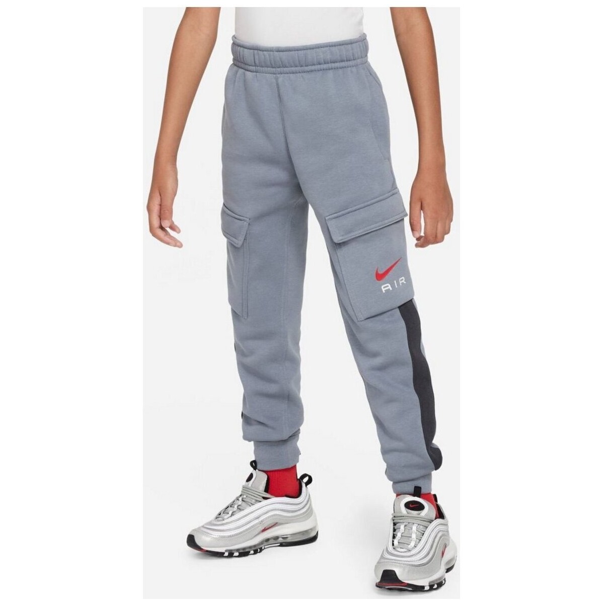 Vêtements Garçon Pantalons Nike  Gris