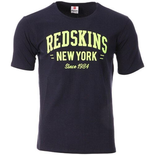 Vêtements Homme feather necklace logo T-shirt Redskins RDS-231144 Bleu