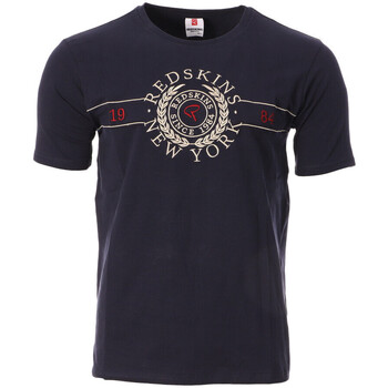 Vêtements Homme feather necklace logo T-shirt Redskins RDS-231094 Bleu