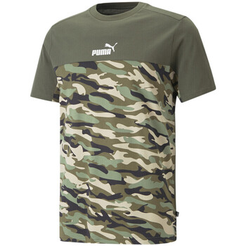 Vêtements Homme T-shirts manches courtes Puma 673335-73 Vert