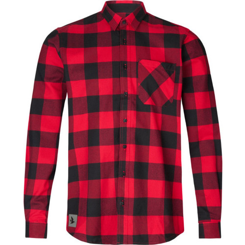 Vêtements Homme Chemises manches longues Seeland - Toronto shirt homme Rouge