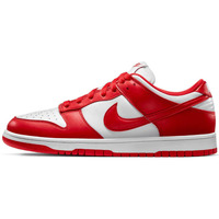 Chaussures Baskets mode Nike braids DUNK LOW UNIVERSITY RED Rouge