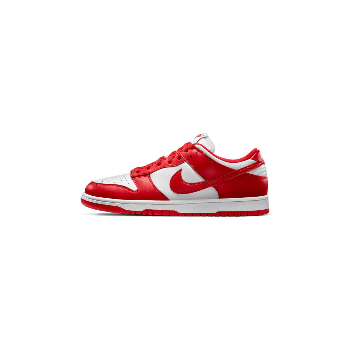 Chaussures Baskets mode Nike DUNK LOW UNIVERSITY RED Rouge