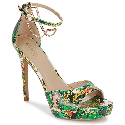 Chaussures Femme Handbag ALDO Erocan 16215459 965 Aldo PRISILLA Vert / Multicolore