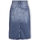 Vêtements Femme Jupes Object Noos Harlow Midi Skirt - Medium Blue Denim Bleu