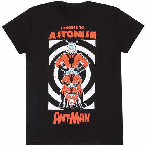 Vêtements T-shirts manches longues Ant-Man Astonish Noir