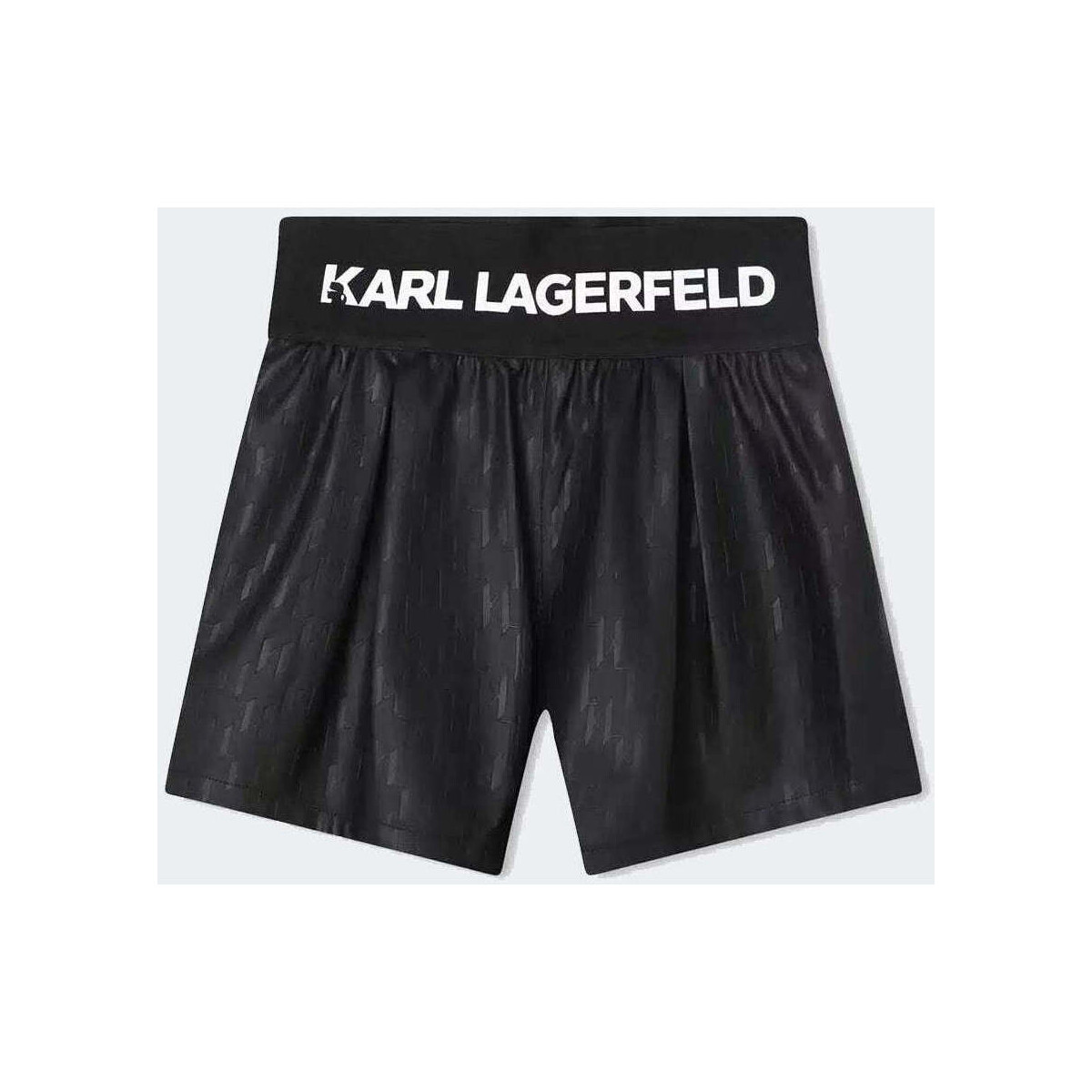 Vêtements Enfant short Shorts / Bermudas Karl Lagerfeld  Noir