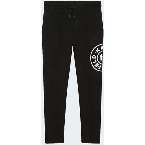 Vêtements Enfant Pantalons Karl Lagerfeld  Noir
