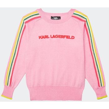 Vêtements Enfant Sweats Karl Lagerfeld  Rose
