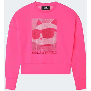 Vêtements Enfant Sweats Karl Lagerfeld  Rose