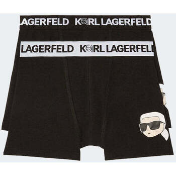 Sous-vêtements Garçon Caleçons Karl Lagerfeld  Noir